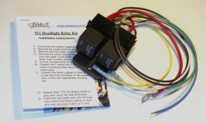 J-West relay kit and instruction booklet