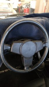 1984 and earlier 3-spoke steering wheel.